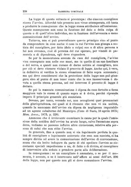 Rassegna comunale studi, legislazione, giurisprudenza, cronache con speciale riguardo ai poteri doi polizia ed ai servizi pubblici