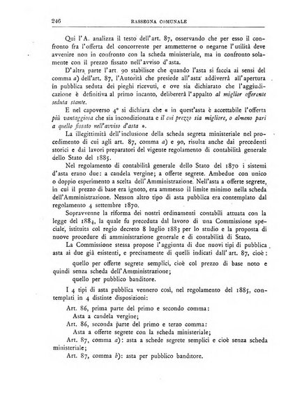 Rassegna comunale studi, legislazione, giurisprudenza, cronache con speciale riguardo ai poteri doi polizia ed ai servizi pubblici