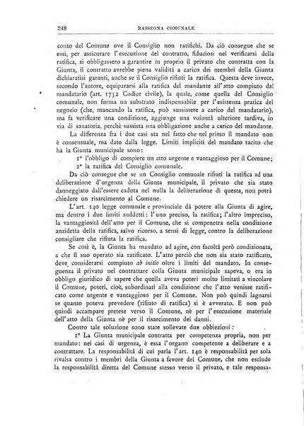 Rassegna comunale studi, legislazione, giurisprudenza, cronache con speciale riguardo ai poteri doi polizia ed ai servizi pubblici