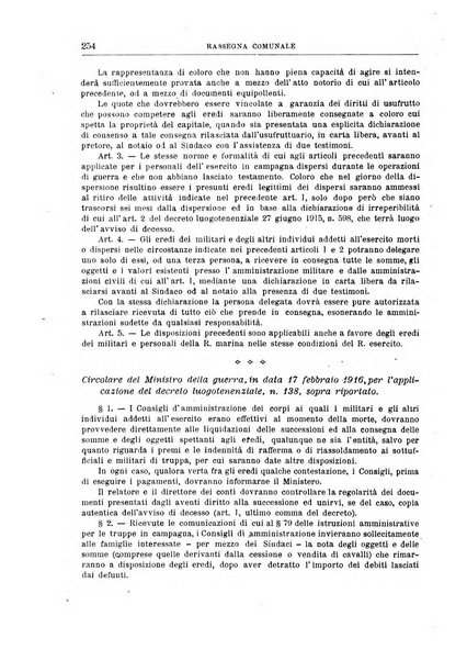 Rassegna comunale studi, legislazione, giurisprudenza, cronache con speciale riguardo ai poteri doi polizia ed ai servizi pubblici