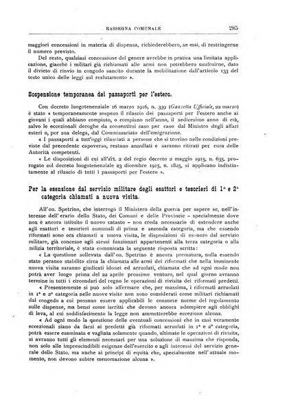 Rassegna comunale studi, legislazione, giurisprudenza, cronache con speciale riguardo ai poteri doi polizia ed ai servizi pubblici