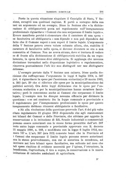 Rassegna comunale studi, legislazione, giurisprudenza, cronache con speciale riguardo ai poteri doi polizia ed ai servizi pubblici