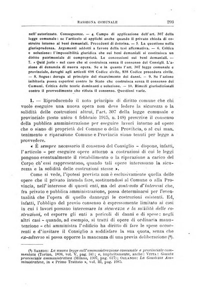 Rassegna comunale studi, legislazione, giurisprudenza, cronache con speciale riguardo ai poteri doi polizia ed ai servizi pubblici