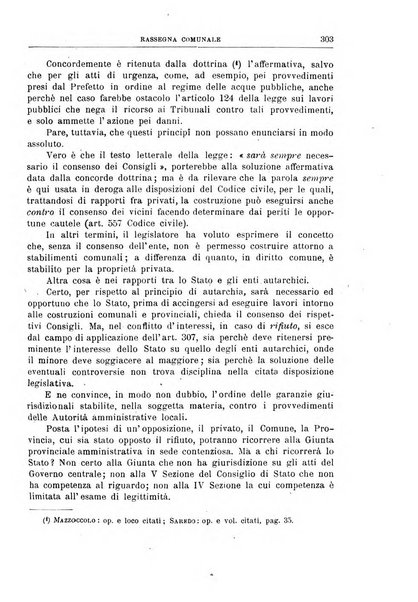 Rassegna comunale studi, legislazione, giurisprudenza, cronache con speciale riguardo ai poteri doi polizia ed ai servizi pubblici