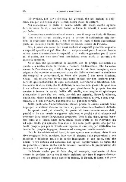 Rassegna comunale studi, legislazione, giurisprudenza, cronache con speciale riguardo ai poteri doi polizia ed ai servizi pubblici