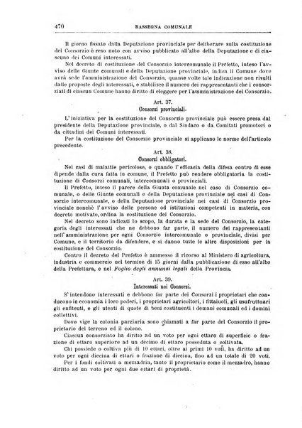 Rassegna comunale studi, legislazione, giurisprudenza, cronache con speciale riguardo ai poteri doi polizia ed ai servizi pubblici