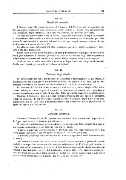 Rassegna comunale studi, legislazione, giurisprudenza, cronache con speciale riguardo ai poteri doi polizia ed ai servizi pubblici