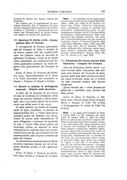 Rassegna comunale studi, legislazione, giurisprudenza, cronache con speciale riguardo ai poteri doi polizia ed ai servizi pubblici