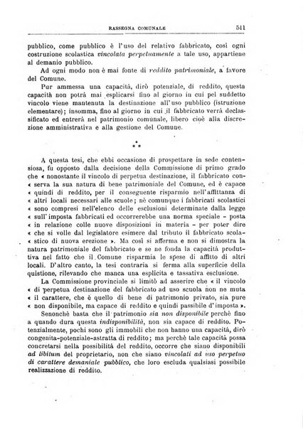 Rassegna comunale studi, legislazione, giurisprudenza, cronache con speciale riguardo ai poteri doi polizia ed ai servizi pubblici