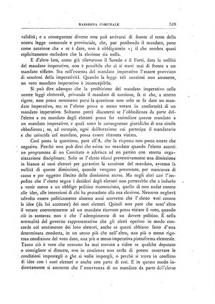 Rassegna comunale studi, legislazione, giurisprudenza, cronache con speciale riguardo ai poteri doi polizia ed ai servizi pubblici