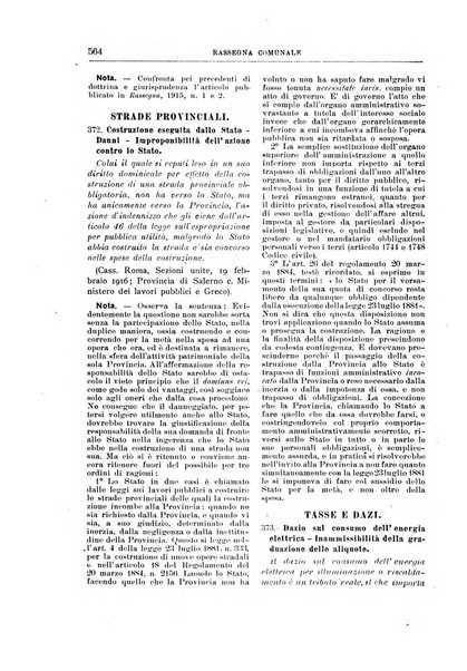 Rassegna comunale studi, legislazione, giurisprudenza, cronache con speciale riguardo ai poteri doi polizia ed ai servizi pubblici