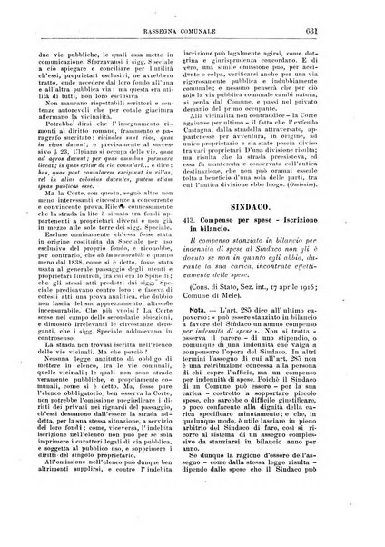 Rassegna comunale studi, legislazione, giurisprudenza, cronache con speciale riguardo ai poteri doi polizia ed ai servizi pubblici