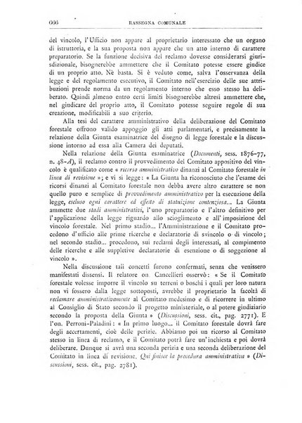 Rassegna comunale studi, legislazione, giurisprudenza, cronache con speciale riguardo ai poteri doi polizia ed ai servizi pubblici