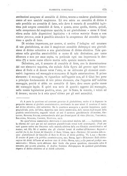 Rassegna comunale studi, legislazione, giurisprudenza, cronache con speciale riguardo ai poteri doi polizia ed ai servizi pubblici