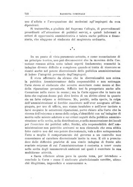 Rassegna comunale studi, legislazione, giurisprudenza, cronache con speciale riguardo ai poteri doi polizia ed ai servizi pubblici