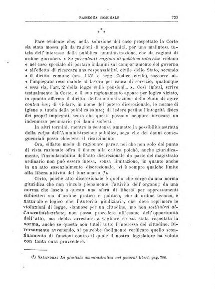 Rassegna comunale studi, legislazione, giurisprudenza, cronache con speciale riguardo ai poteri doi polizia ed ai servizi pubblici