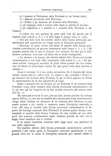 Rassegna comunale studi, legislazione, giurisprudenza, cronache con speciale riguardo ai poteri doi polizia ed ai servizi pubblici