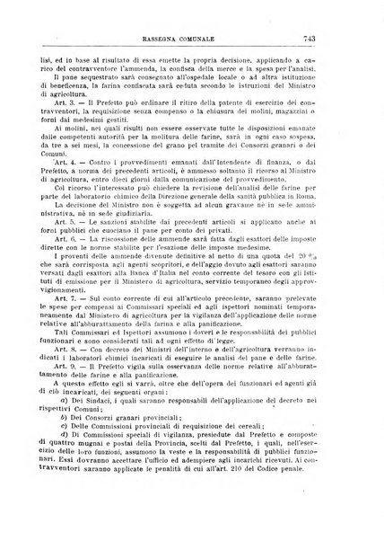 Rassegna comunale studi, legislazione, giurisprudenza, cronache con speciale riguardo ai poteri doi polizia ed ai servizi pubblici