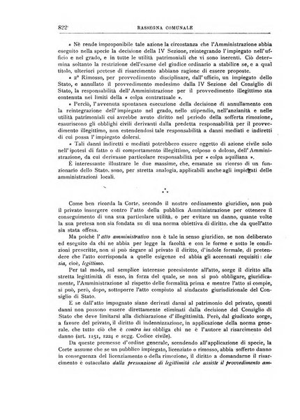 Rassegna comunale studi, legislazione, giurisprudenza, cronache con speciale riguardo ai poteri doi polizia ed ai servizi pubblici