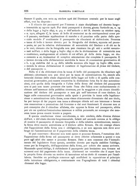 Rassegna comunale studi, legislazione, giurisprudenza, cronache con speciale riguardo ai poteri doi polizia ed ai servizi pubblici