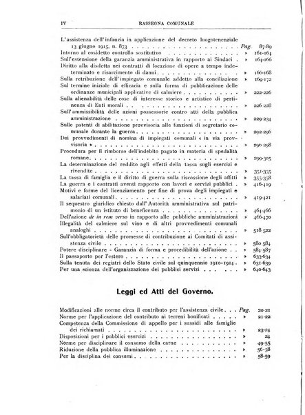 Rassegna comunale studi, legislazione, giurisprudenza, cronache con speciale riguardo ai poteri doi polizia ed ai servizi pubblici