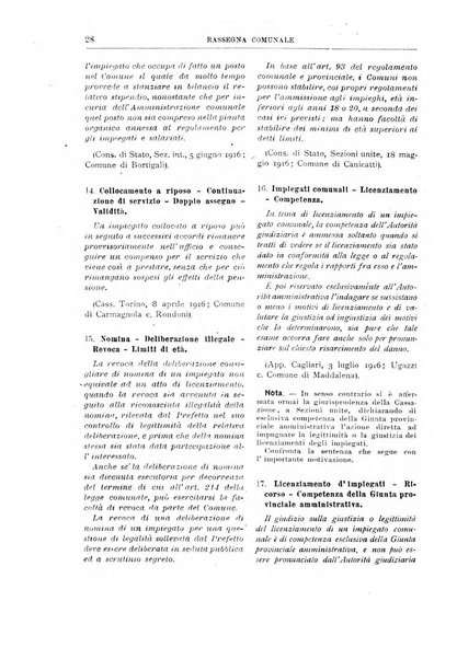 Rassegna comunale studi, legislazione, giurisprudenza, cronache con speciale riguardo ai poteri doi polizia ed ai servizi pubblici