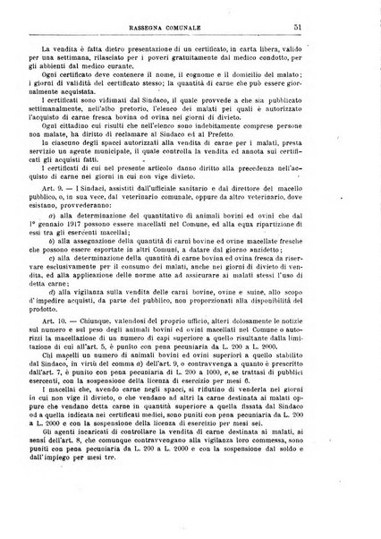 Rassegna comunale studi, legislazione, giurisprudenza, cronache con speciale riguardo ai poteri doi polizia ed ai servizi pubblici