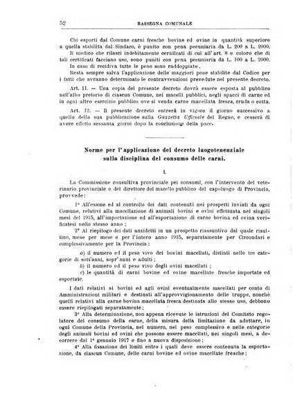 Rassegna comunale studi, legislazione, giurisprudenza, cronache con speciale riguardo ai poteri doi polizia ed ai servizi pubblici