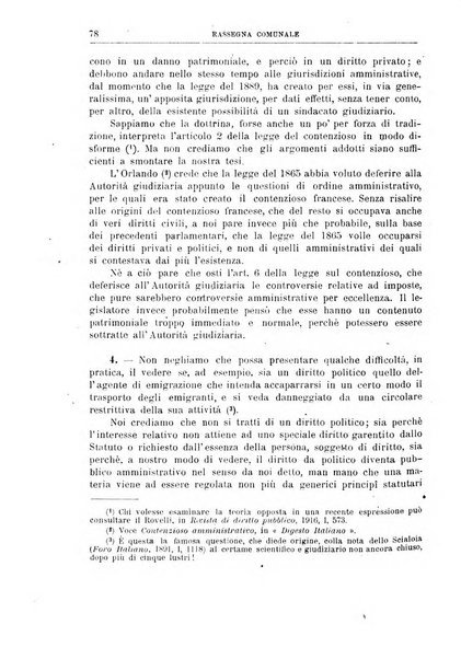 Rassegna comunale studi, legislazione, giurisprudenza, cronache con speciale riguardo ai poteri doi polizia ed ai servizi pubblici