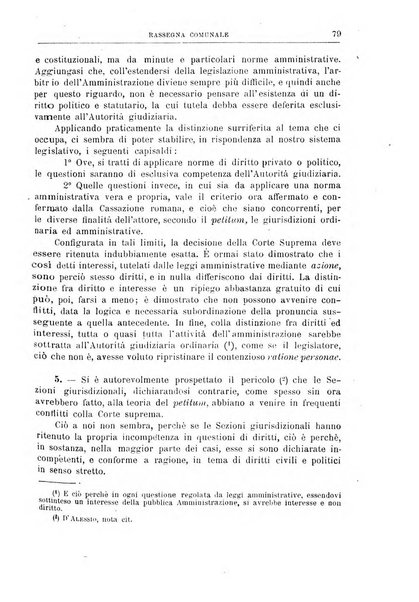 Rassegna comunale studi, legislazione, giurisprudenza, cronache con speciale riguardo ai poteri doi polizia ed ai servizi pubblici