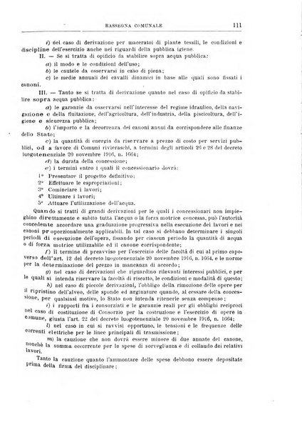 Rassegna comunale studi, legislazione, giurisprudenza, cronache con speciale riguardo ai poteri doi polizia ed ai servizi pubblici