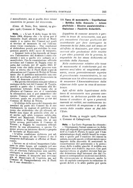 Rassegna comunale studi, legislazione, giurisprudenza, cronache con speciale riguardo ai poteri doi polizia ed ai servizi pubblici