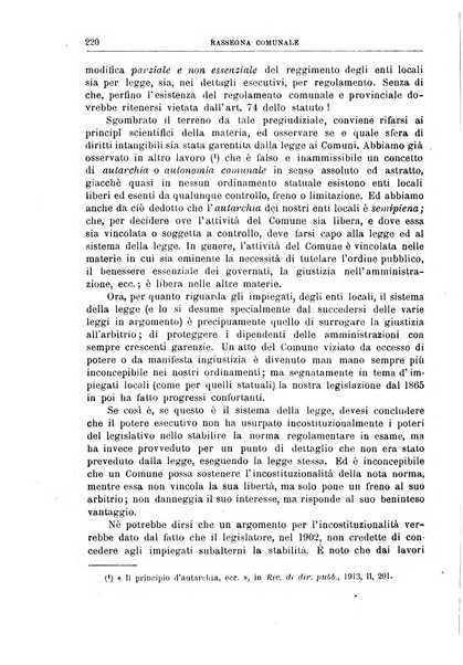 Rassegna comunale studi, legislazione, giurisprudenza, cronache con speciale riguardo ai poteri doi polizia ed ai servizi pubblici