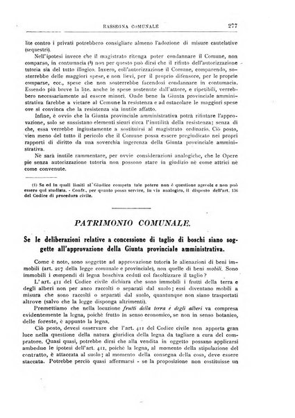 Rassegna comunale studi, legislazione, giurisprudenza, cronache con speciale riguardo ai poteri doi polizia ed ai servizi pubblici