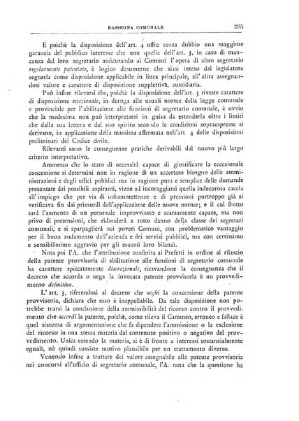 Rassegna comunale studi, legislazione, giurisprudenza, cronache con speciale riguardo ai poteri doi polizia ed ai servizi pubblici