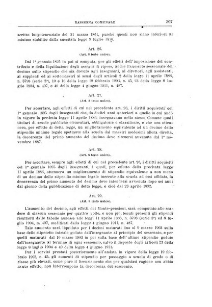 Rassegna comunale studi, legislazione, giurisprudenza, cronache con speciale riguardo ai poteri doi polizia ed ai servizi pubblici