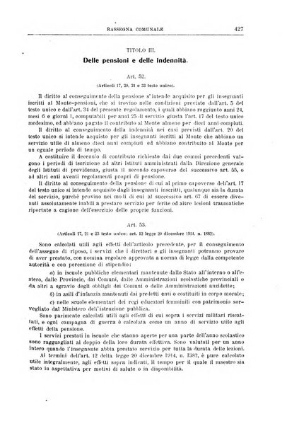 Rassegna comunale studi, legislazione, giurisprudenza, cronache con speciale riguardo ai poteri doi polizia ed ai servizi pubblici