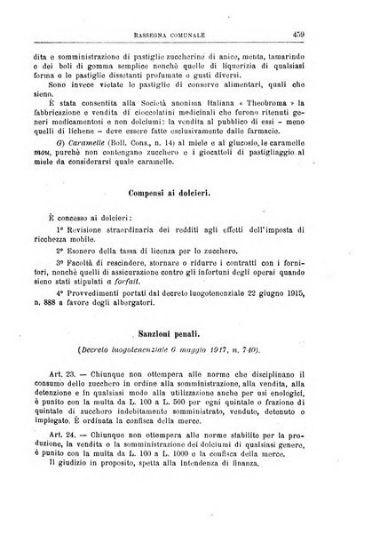 Rassegna comunale studi, legislazione, giurisprudenza, cronache con speciale riguardo ai poteri doi polizia ed ai servizi pubblici