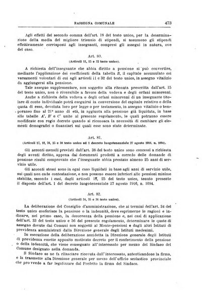 Rassegna comunale studi, legislazione, giurisprudenza, cronache con speciale riguardo ai poteri doi polizia ed ai servizi pubblici