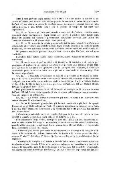 Rassegna comunale studi, legislazione, giurisprudenza, cronache con speciale riguardo ai poteri doi polizia ed ai servizi pubblici