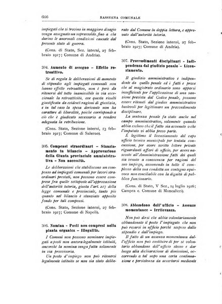 Rassegna comunale studi, legislazione, giurisprudenza, cronache con speciale riguardo ai poteri doi polizia ed ai servizi pubblici