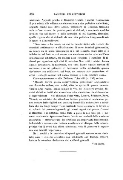 Rassegna contemporanea