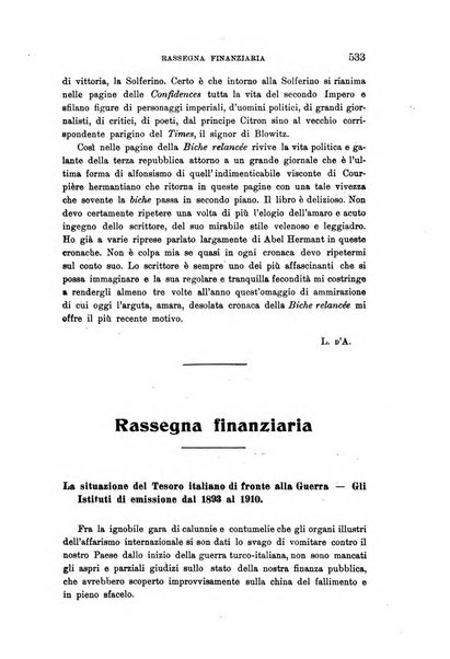 Rassegna contemporanea