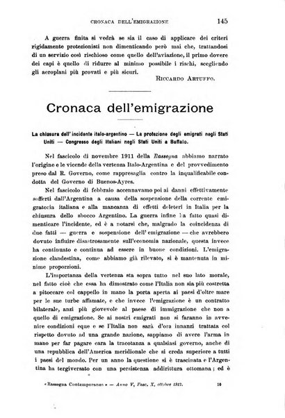 Rassegna contemporanea