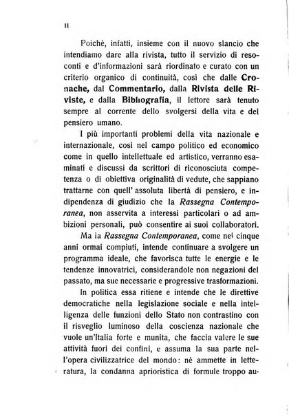 Rassegna contemporanea