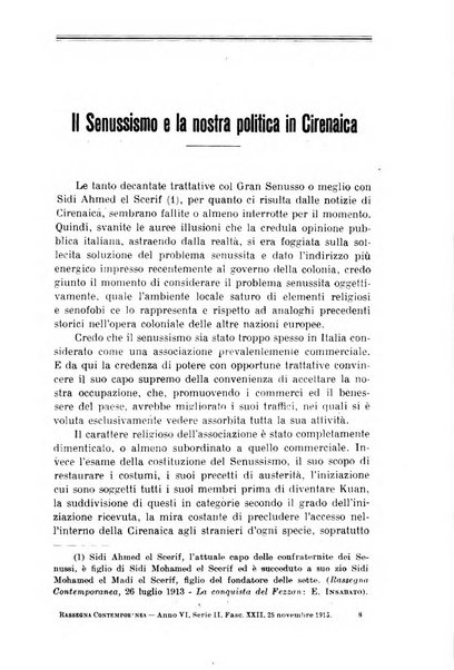 Rassegna contemporanea