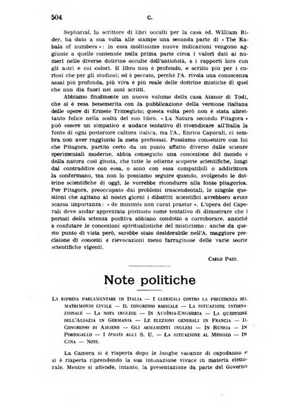 Rassegna contemporanea