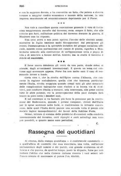 Rassegna contemporanea