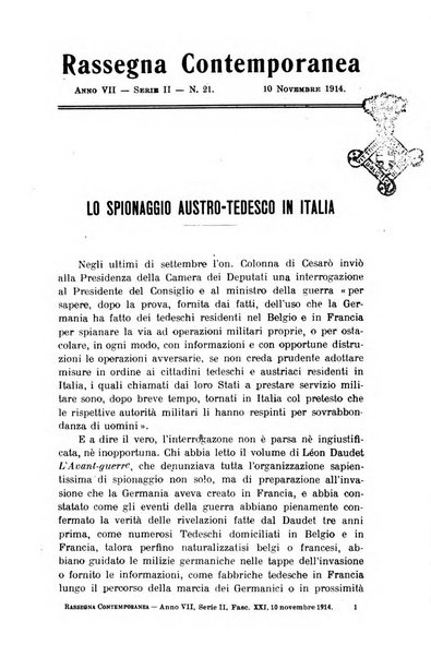 Rassegna contemporanea