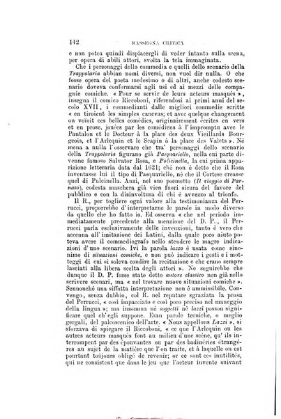 Rassegna critica della letteratura italiana